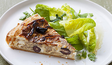 [Photo: Red Onion and Feta Tart]