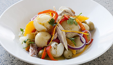 [Photo: Smoked Fish and Potato Salad]